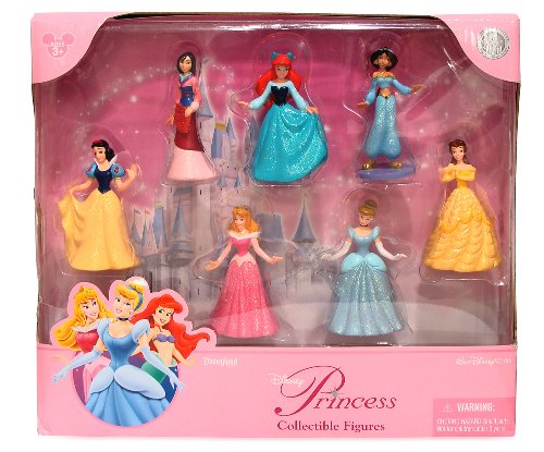 Disney Princess Collectible Figures Set (7 Figures) - Disney Theme Park Exclusive