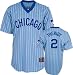 Ryan Theriot Blue Majestic Cooperstown Replica Chicago Cubs Jersey