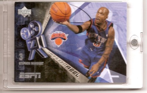 Cheap 2005 /06 Upper Deck ESPN Stephon Marbury "Highlight Reel" Basketball Card - Mint Condition- Shipped In Protective Screwdown Case !
