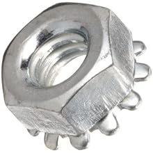 Zinc Plated Steel Hex Nut with Washer