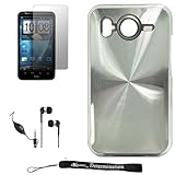 Premium Metallic Silver Design Cover / Snap On Crystal Protective Hard Chro ....