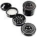 Happy Grinders 4 Piece Herb Grinder with Diamond Cut Teeth, (2.5 Inch)