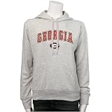 Georgia Bulldogs Ash Ladies Team Logo Pullover Hoody Sweatshirt