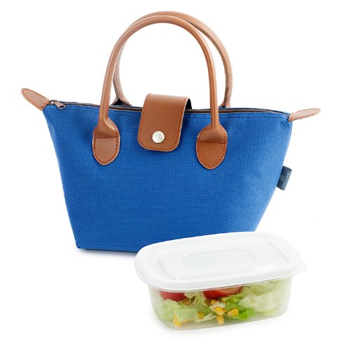 Lunch Bag Thermal Packed Women Ladies Hand Lunch Insulated Snack Box