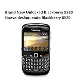 Blackberry 8520 unlocked gsm smartphone with 2mp camera, bluetooth, 3g, wi- ....