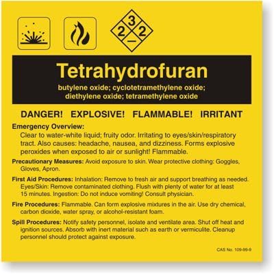 ANSI Design, Vinyl (with heavy adhesive) Labels, 24 Labels / pack, 6" x 6"