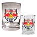 NY/NJ Red Bull Soccer Rocks Glass and Square Shot Glass Set - Primary Logo MAJOR-LEAGUE-SOCCER Soccer