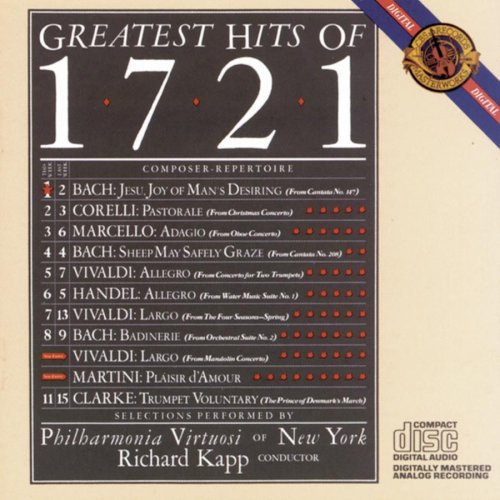 Greatest Hits Of 1721 under Corelli, Arcangelo in The Music Store
