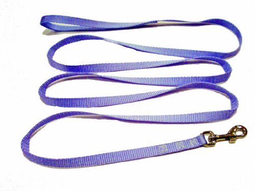 Sandia Pet Products 3/8 inch lavender dog leash - 6 foot