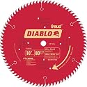 Freud D1080X Diablo 10-Inch 80-tooth ATB Finish Saw Blade with 5/8-Inch Arbor and PermaShield Coating