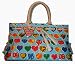 Dooney & Bourke Purse Handbag Tassel Tote Aqua