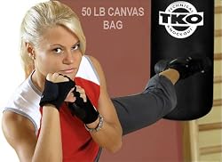 TKO 502C All Purpose Canvas 50-Pound Heavy Bag