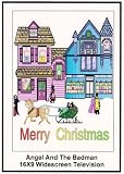 Angel and The Badman Widescreen TV: Greeting Card: Merry christmas