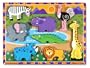 Melissa & Doug Deluxe Wooden Safari Chunky Puzzle