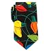 Holiday Lights by Wild Ties black silk boys ties