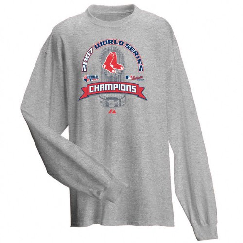 Buy Boston Red Sox 2007 World Series Champions Official Team Clubhouse Youth Long Sleeve Tee