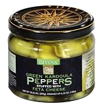 Divina Green Kardoula Peppers W/ FETA cheese