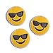 Smiling Face with Sunglasses [Save Pack] Emoji Patch (Pack 3)