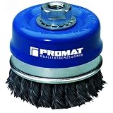 PROMAT 841175 Topfbürste D.100mm M14 Draht-D.0,5mm Stahl PROMAT