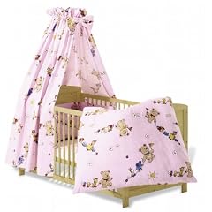 Baby Bettausstattung 4er Set Spielzeugparade rosa NEU