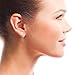 Sterling Silver 8-9mm White Hand-pick Genuine Cultured Freshwater Pearl High Luster Stud Earring.