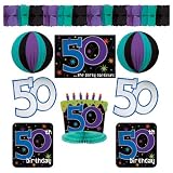 The Party Continues 50th Birthday Decorating Kit 9ct The Party Continues 50th Birthday Decorating Kit 9ct