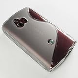 がうがう！ EMOBILE Sony Ericsson mini S51SE Wave Design TPU Case, Clear Black ウェーブ・デザイン ソフトケース, クリアーブラック ST15I-WTPU-01
