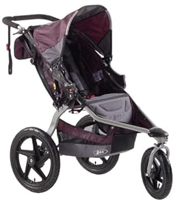 BOB Revolution SE Single Stroller, Plum
