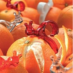 Koziol Design Emma P Orange and Citrus Peeler