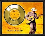 Produkt-Bild: Neil Young "Heart Of Gold" Framed Gold Record A3