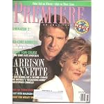 Premiere Magazine July 1991 Harrison Ford and Annette Benning Cover book cover
