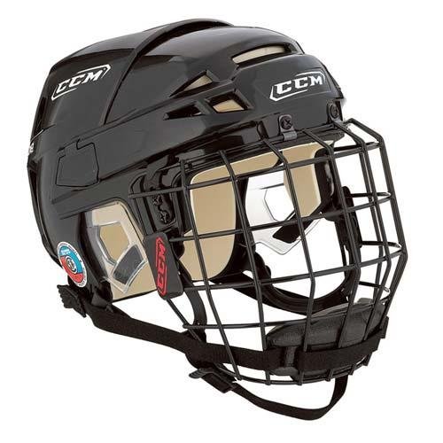 CCM Vector V08 Hockey Helmet with Mask – Large/White