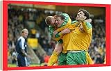 Box Canvas Print of Norwich City v Wolverhampton Wanderers Football from Mirror Photos