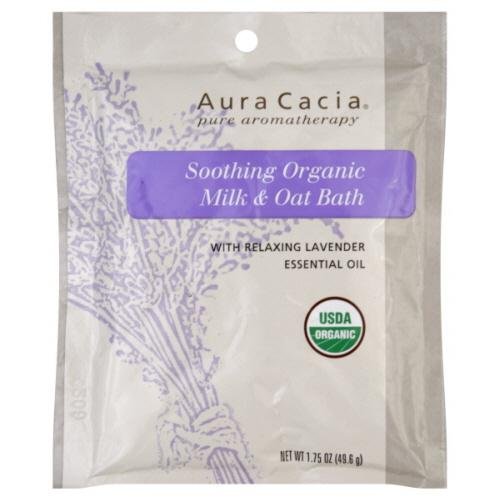 Aura Cacia Soothing Organic Milk And Oat Bath -- 1.75 oz