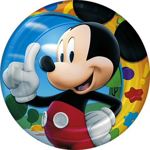 Disney's Mickey Mouse Clubhouse 6 3/4 Paper Dessert Plates ( 8 count)