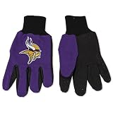 Minnesota Vikings Purple & Black Jersey Work Gloves Nfl Mcarthur Towels R1316ttg