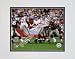 Eli Manning Super Bowl XLII Scrambling Action #10 Double Matted 8 x 10 Photograph (Unframed)