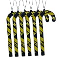 Michigan Candy Cane Ornament Set