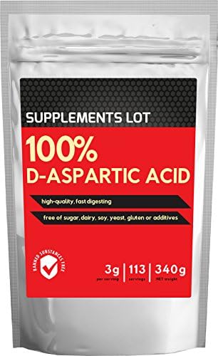 D-aspartic Acid (DAA) Pure Powder (12 Oz)