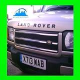 1999-2002 LAND ROVER DISCOVERY II 2 CHROME TRIM FOR GRILL GRILLE 2000 2001 99 00 01 02