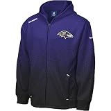 Baltimore Ravens Ascent 2009 Sideline Drift Full Zip Fleece Hooded Jacket by Reebok