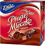 Ptasie Mleczko Chocolate Flavor Marshmallow Covered With Dark Chocolate (Birds Milk), 13.4oz