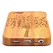 eimolife(TM) Natural Handmade hard wood Bamboo Case Cover for iphone 5 with free screen protector(Christmas Wishing Tree)