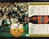 Tom Matte Autographed Baltimore Colts 8x10 Photo from Program