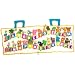 Pockets of Learning 3484 Animal Train Travel Bag
