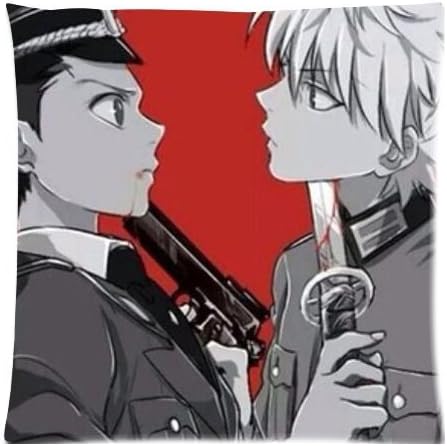 Hunter X Hunter Gon Freecss Killua Zoldyck SKCASE Pillow Cases 18 inch by Rainy man Pillow Case Cover (Two sides)