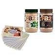 BUY : PB2 Powdered Peanut Butter and PB2 Powdered Cocoa Peanut Butter - 85% Less Fat and Calories - 6.5 Oz Each - 2 Pack - Includes Free Bonus PB2 Recipe Cards