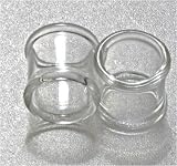 TUNNEL CLEAR GLASS PLUG 6g - Sold Individually