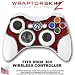 Carbon Fiber Red Skin by WraptorSkinz TM fits XBOX 360 Wireless Controller (CONTROLLER NOT INCLUDED)