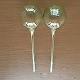 Lautechco 自動給水装置を散水ガラス球 花水遣りツール (120mm)